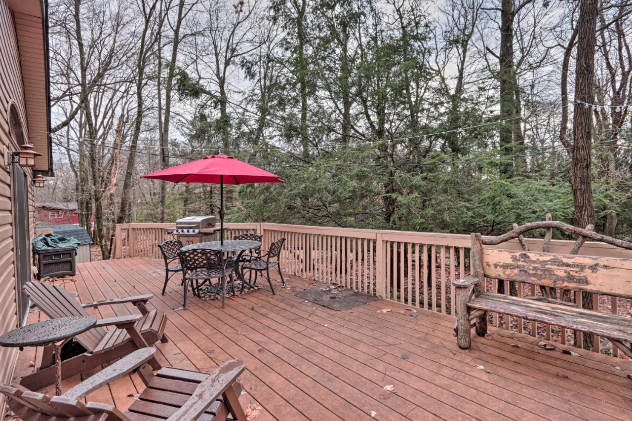 Poconos Home With Game Room Walk To Lake Harmony! Εξωτερικό φωτογραφία