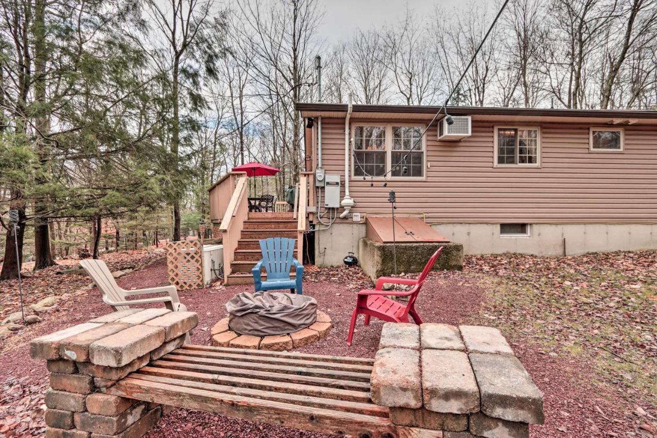 Poconos Home With Game Room Walk To Lake Harmony! Εξωτερικό φωτογραφία